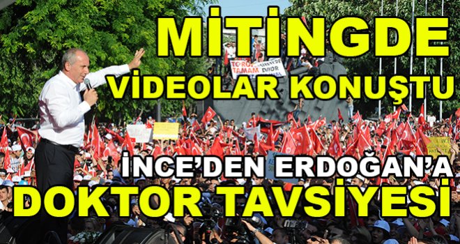 Muharrem İnce Gaziantep'e Erdoğan'a öyle bir yüklendi ki