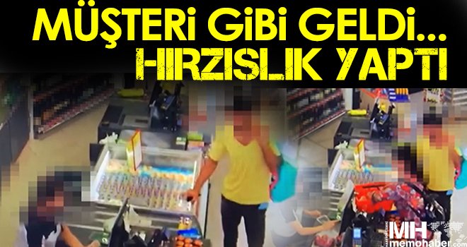 Müşteri Gibi Geldi Hırsızlık Yaptı