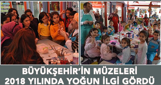 Müzeleri 920 bin kişi ziyaret etti