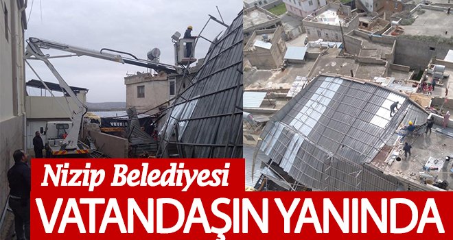 Nizip Belediyesi vatandaşın yanında