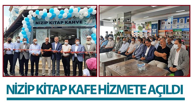 Nizip 'Kitap Kafe' hizmete açıldı