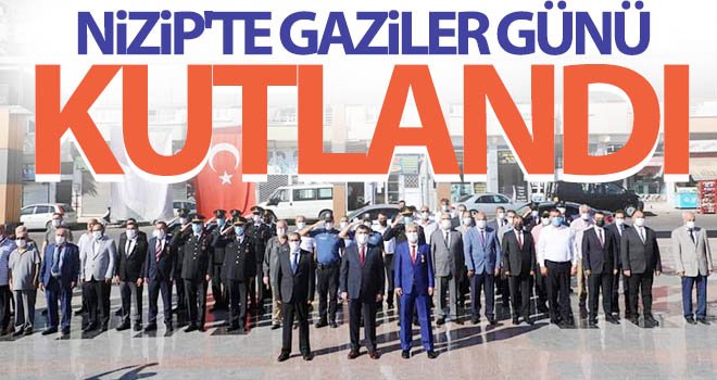 Nizip'te Gaziler günü kutlandı