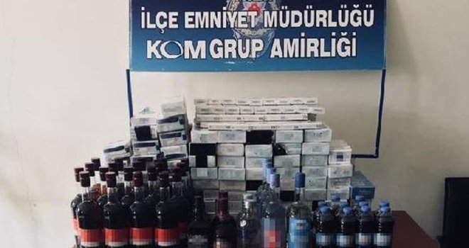 Nizip'te kaçakçılık operasyonu