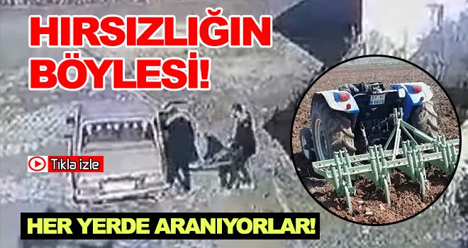 Nizip'te Traktör Pulluğu Çaldılar