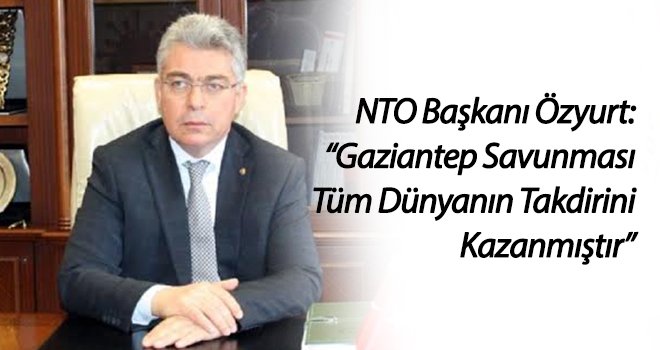 NTO Başkanı Özyurt'tan 25 Aralık mesajı