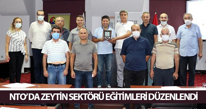 NTO’ da Zeytin Sektörü Eğitimleri düzenlendi