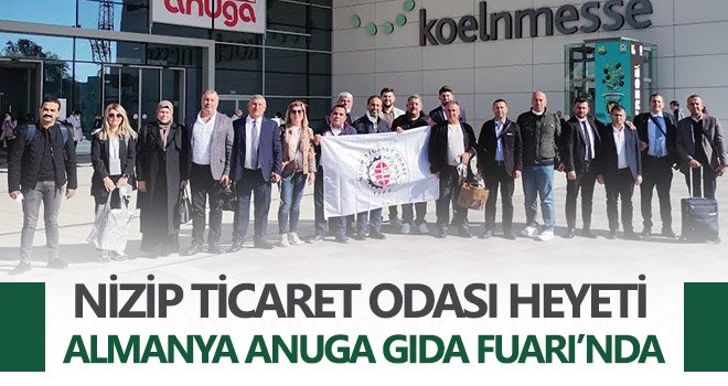 NTO heyeti Almanya Anuga Gıda Fuarı’nda