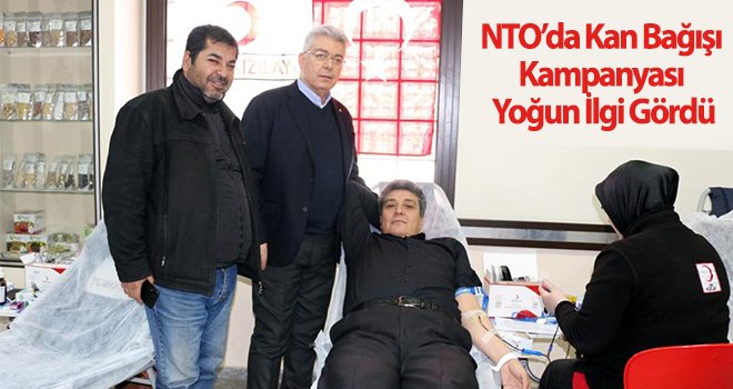 NTO’da Kan Bağışı Kampanyası
