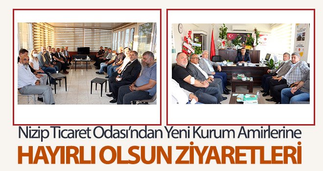 NTO’dan yeni kurum amirlerine hayırlı olsun ziyaretleri