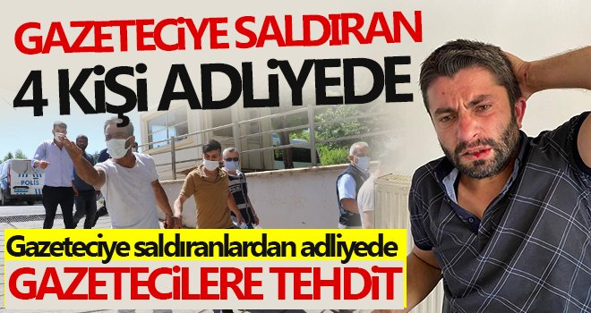 O saldırganlar adliyede 