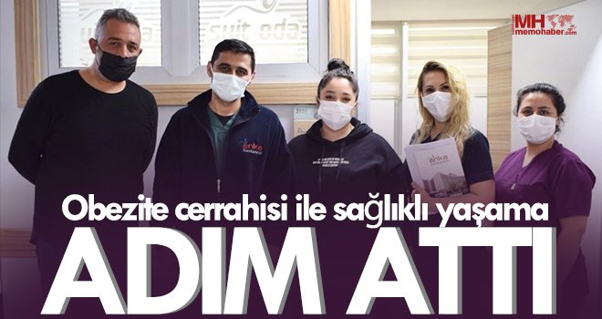 Obezite cerrahisi ile sağlıklı yaşama adım attı