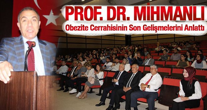 Obezite tedavisindeki son gelişmeler anlatıldı