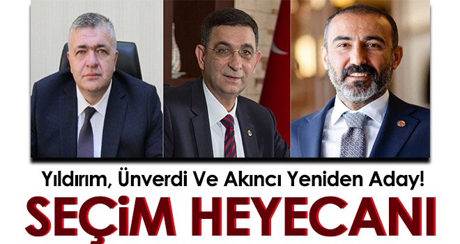 Odalarda seçim heyecanı tüm hızıyla sürüyor...