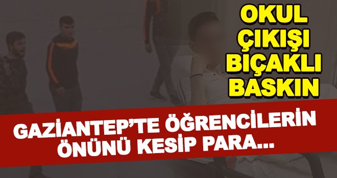Öğrencilerden zorla para isteyen şahıslar suçüstü yakalandı