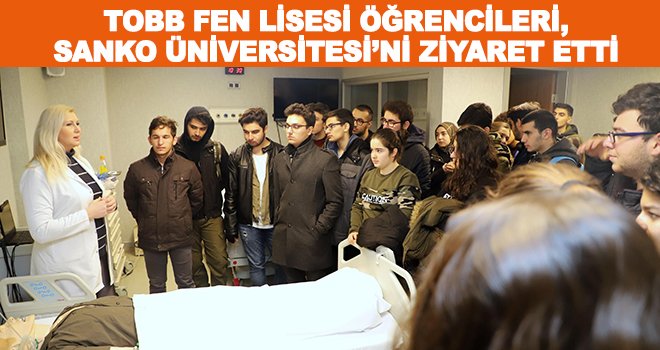 Öğrencilerden SANKO Üniversitesi’ne ilgi
