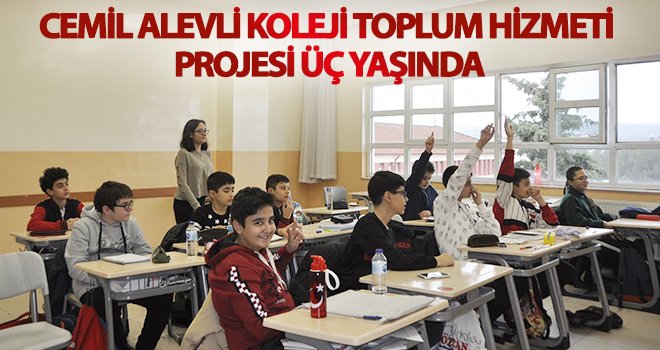 Öğrencilerden 'Toplum Hizmeti Projesi'