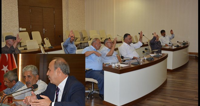 Oğuzeli Belediyesi Eylül ayı Meclisi toplandı