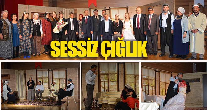 Oğuzeli Belediyesi'nden anlamlı tiyatro