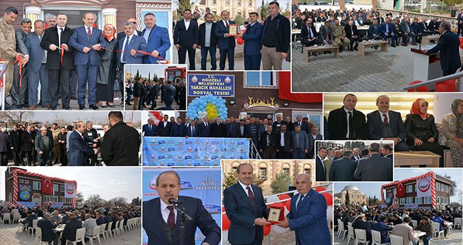 Oğuzeli Belediyesinden tam donanımlı sosyal tesis...