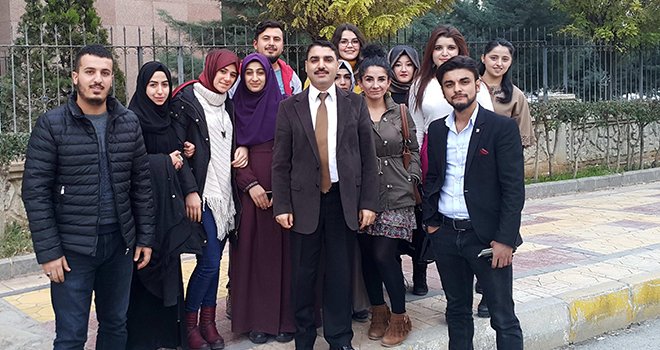 Oğuzeli MYO Öğrencilerinden Adliye Sarayı gezisi