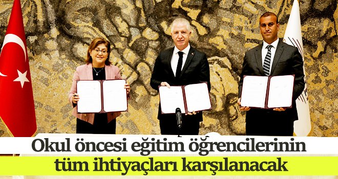 Okul öncesi eğitim öğrencilerinin tüm ihtiyaçları karşılanacak