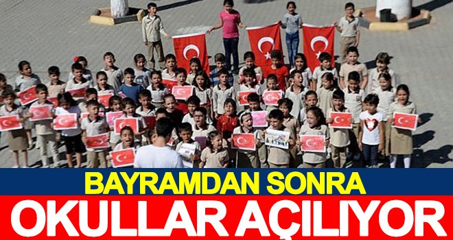 Okulların açılacağı tarih hakkında yeni bilgiler geldi!