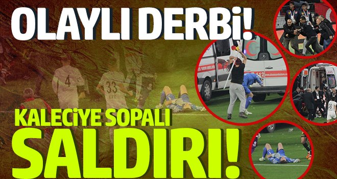 Olaylı derbi! Maç ertelendi