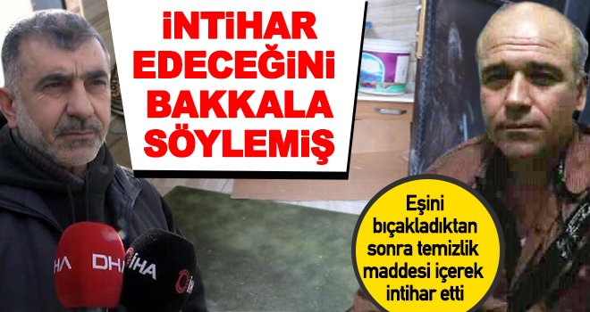 'Ölümden başka çarem yok' dedi, intihar etti!