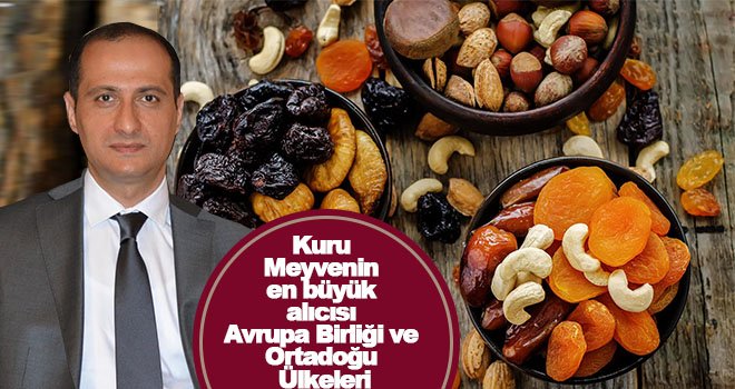 On Milyon Dolarlık Kuru Meyve İhracatı gerçekleştirildi