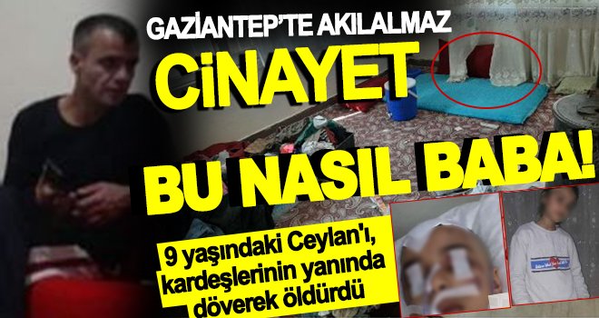 Önce eşinin boğazını kesti, sonra kızını öldürdü!..