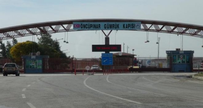 Öncüpınar Sınır Kapısı'ndan geçişler durduruldu
