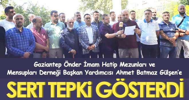 Önder-Der Gaziantep'ten sanatçı Gülşen'e sert tepki