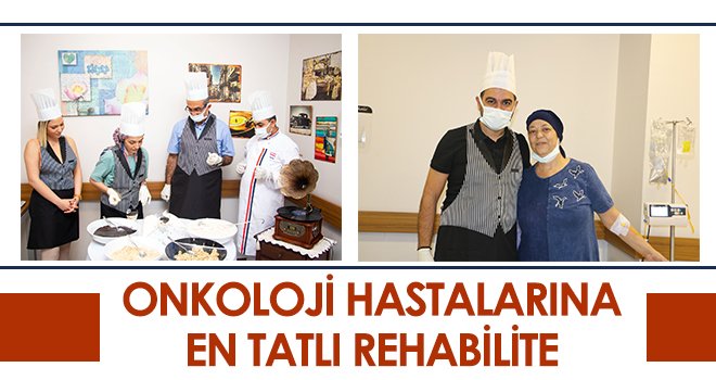 Onkoloji Hastaları Doktorları ile Magnolıa Tatlısı Atölye Çalışması Yaptı