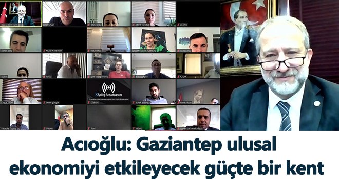 Online toplantıda 2021 ekonomisi konuşuldu
