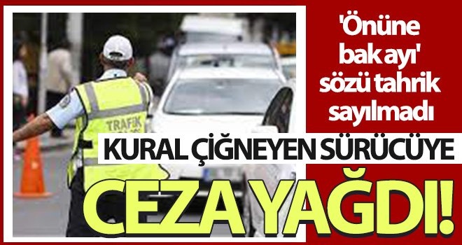 ‘Önüne baksana ayı’ denince sopayla darp etti