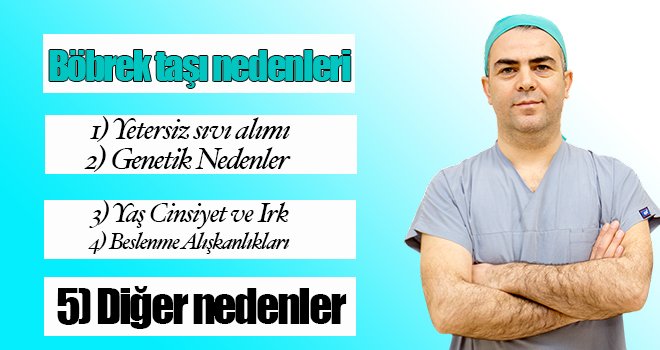 Op. Dr. Üstün, böbrek taşı hakkında bilgi verdi
