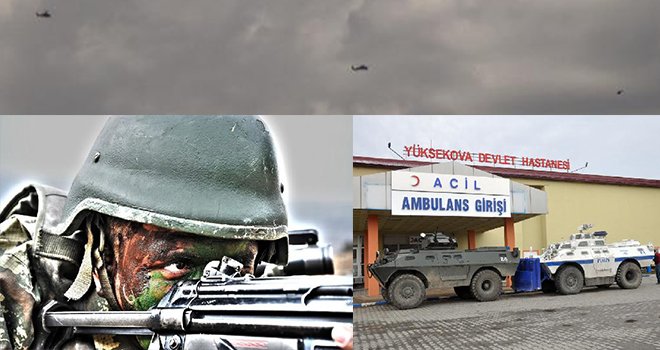 OPERASYONLAR SÜRÜYOR 8 ASKER TEDAVİ ALTINDA
