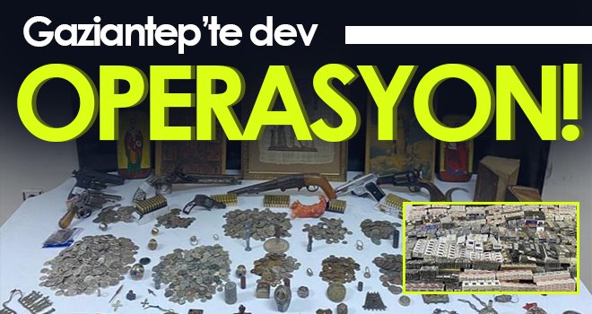 Operasyonlarda çok miktarda gümrük kaçağı malzeme ele geçirildi