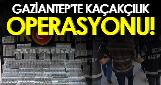 Operasyonlarda çok miktarda gümrük kaçağı malzeme ele geçirildi!