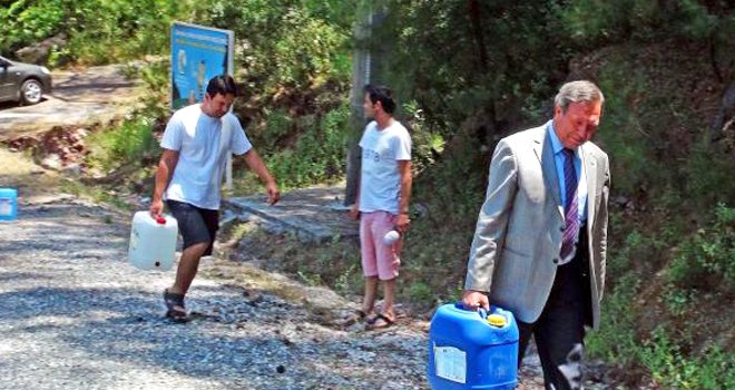 ORMAN YANGINLARINA BİDONLU ÖNLEM