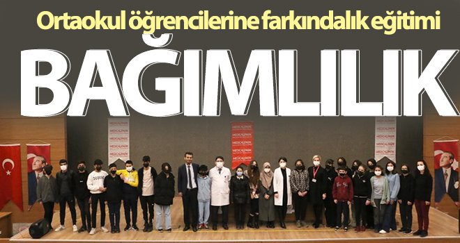 Ortaokul öğrencilerine farkındalık eğitimi: Bağımlılık