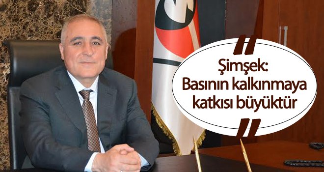 OSB Başkanı Şimşek’ten gazetecilere kutlama 