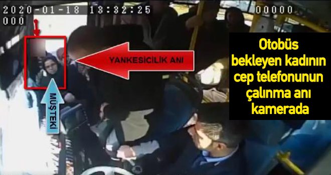 Cep telefonunu yankesicilik yöntemi ile çaldılar