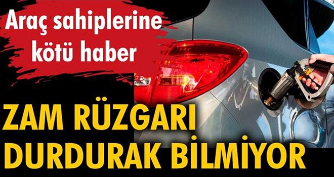Otogaza 49 kuruş zam geldi