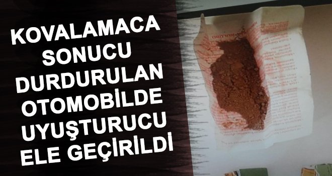 Otomobilde 25 gram eroin ele geçirildi: 3 gözaltı