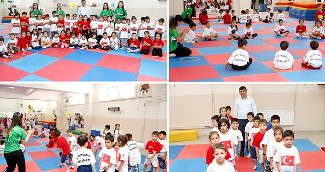 Oyun ve sporla dolu dolu geçen bir yaz tatili