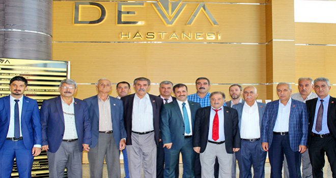Özel Deva Hastanesi Muhtarlarla Sözleşme İmzaladı