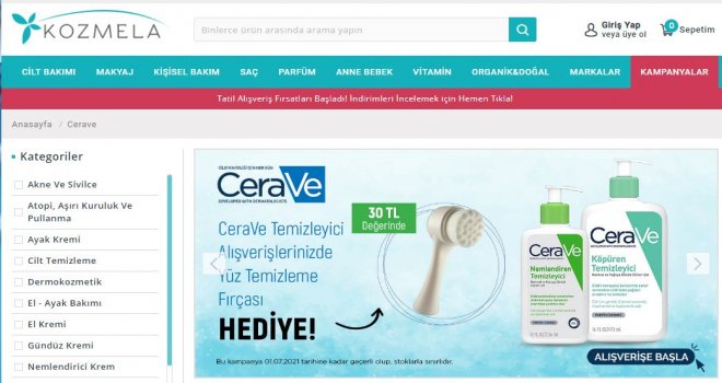 Özel Formüllü Cilt Bakım İçin CeraVe