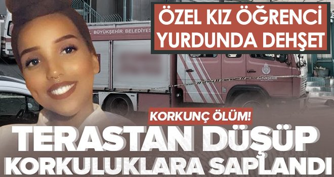 Özel kız öğrenci yurdunda dehşet