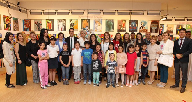 Özel Sanko Okulları Öğrencilerinin El Emekleri Sergileniyor